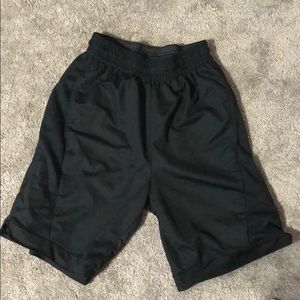 Black jordan shorts